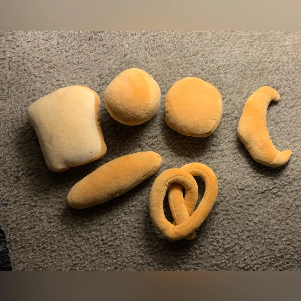 Bread Cat Toys - 6 pieces